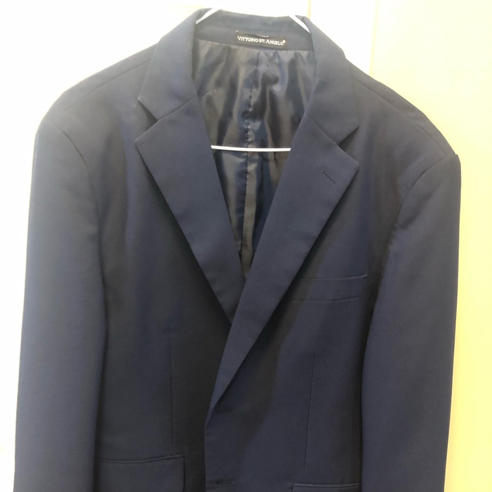 Men’s navy blue sport coat